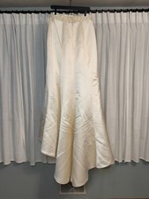 NWT Mermaid Beaded Waist Wedding Bridal Dress Separate - Sz 10 Satin Skirt Only