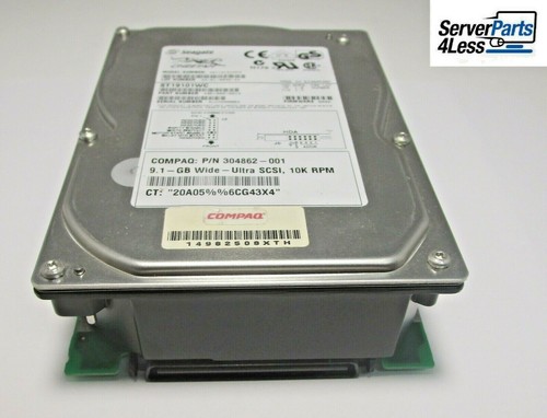 304862-001 Compaq 9.1GB Seagate Cheetah 10K 80Pin Ultra SCSI HDD - Picture 3 of 7