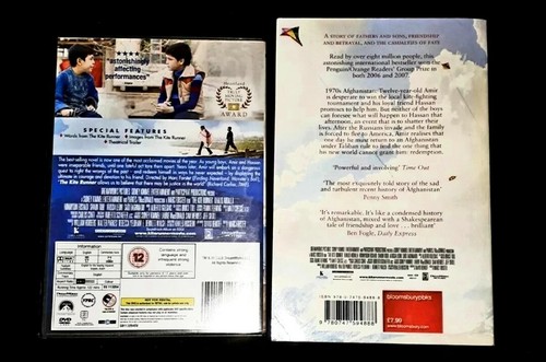 ❤THE KITE RUNNER PAPERBACK BOOK & MOVIE SET BY KHALED HOSSEINI (DVD,2008) ▪ VGC❤ - Picture 4 of 12