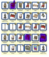 Webkinz Virtual  5 Halloween, haunted castle theme leave note in reply to seller