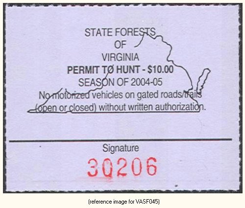 D2K Virginia State Forest 2004 $10.00 - Picture 1 of 1