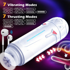 Male Automatic Handsfree Masturbater Cup Stroker Pocket-Pussy Toy Men Lubricants