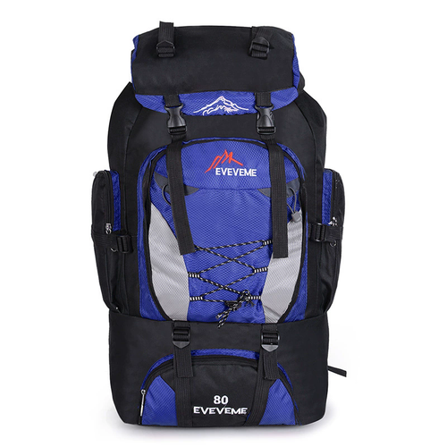 80L Extra Large Hiking Camping Backpack Rucksack Waterproof Travel Luggage Bag - Picture 17 of 22