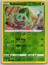 Bulbasaur 001/078 Reverse Holo Pokemon GO NM
