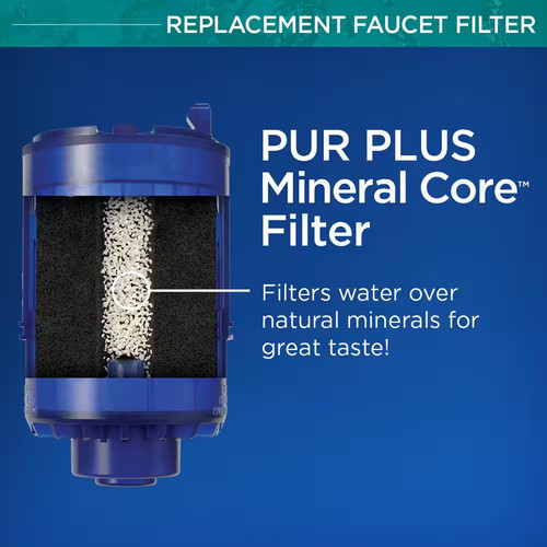 *2 PACK* PUR PLUS Mineral Core Faucet Mounted Replacement Filters \ RF99991V2 - Picture 5 of 10
