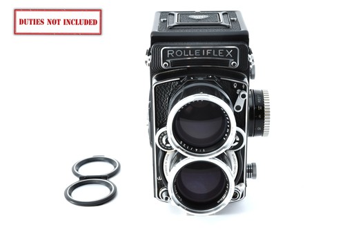 Rare White Face [MINT] Tele Rolleiflex Rollei TLR + Sonnar 135mm F/4 From JAPAN - Bild 2 von 18