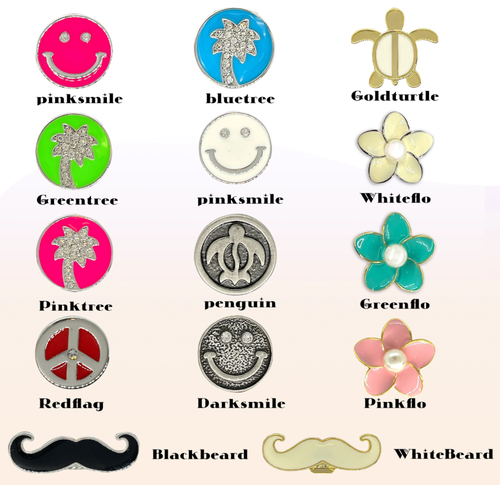 1 Foto Dije Popits, Accesorios Chanclas Flor Bling Dije, Múltiples Diseños - Imagen 5 de 46