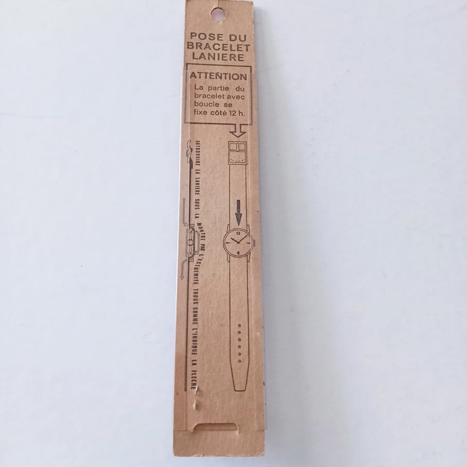 KELTON Bracelet montre vintage femme en nylon Année 80 - Photo 4/4