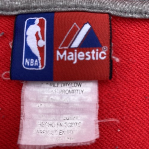 NBA Majestic Derrick Rose Chicago Bulls Zip-up Sz L - Picture 6 of 11