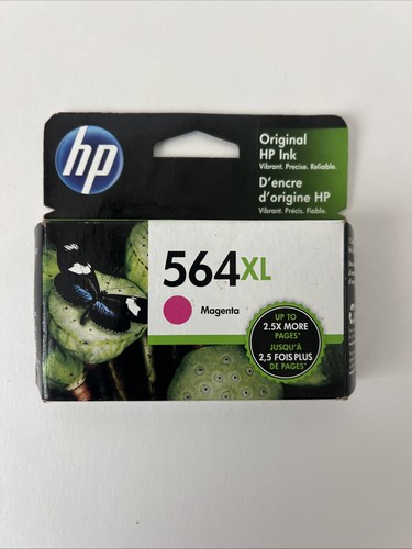 5 HP GENUINE 564XL COLORs & PHOTO INK Black Cyan Magenta Yellow - Picture 6 of 11