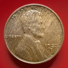 1933-D Uncirculated BU BN Wood Grain Lincoln Wheat Penny Denver Mint Fast S&H389