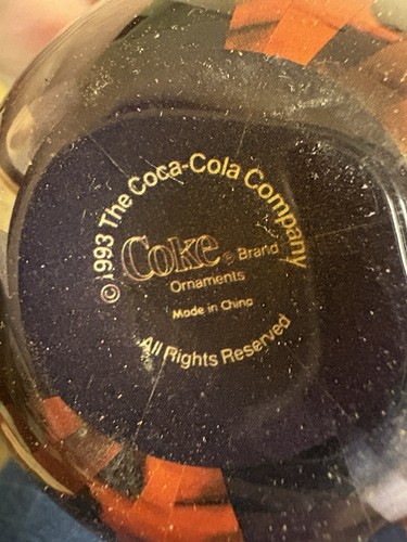 1993 The Coca Cola Company Christmas Ornaments - Picture 11 of 13