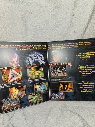 Aliens Versus Predator Gold Edition PC Big Box Game New Sticker Sealed - Picture 5 of 5