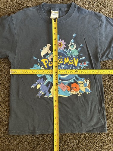 Vtg Original 90s 2000s Pokemon Catch 'Em All Graphic Shirt Youth Medium M 10-12 - Picture 4 of 5
