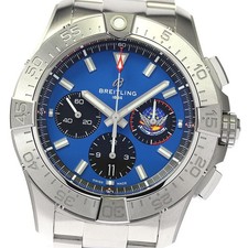 BREITLING Avenger B01 AB0147 Chronograph 44 Blue Impulse Auto Men's Watch_805063