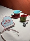 Hallmark Bake Like an Elf Measuring Cups Set w/ Booklet Christmas Kitchen Decor