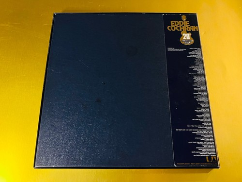 Eddie Cochran 20th Anniversary Album Box Set 4LP 1980 VG++ - Picture 3 of 6