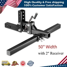 Manual Implement Lift ,1-Point Lift System for ATV/UTV Tractor with 2" Receiver