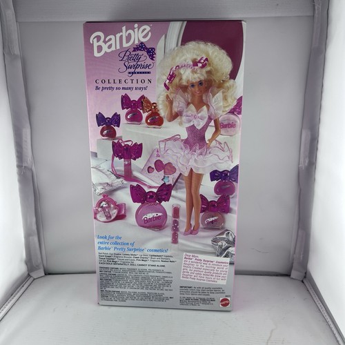 1991 Mattel Pretty Surprise Barbie Color Changing Lips NIB - Picture 5 of 12