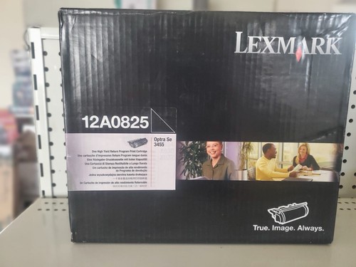 Lexmark 12A0825 Black High Yield Return Program Toner