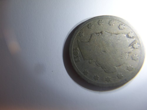 NICE KEY DATE 1911 LIBERTY HEAD NICKEL - Picture 5 of 10