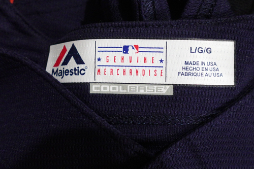 Majestic Houston Astros Carlos Correa 2017 World Series Baseball Jersey Men's L - Picture 8 of 11