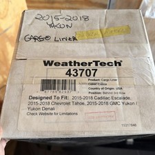 New Old Stock Weathertech Cargo Liner Trunk Mat Escalade Or Tahoe
