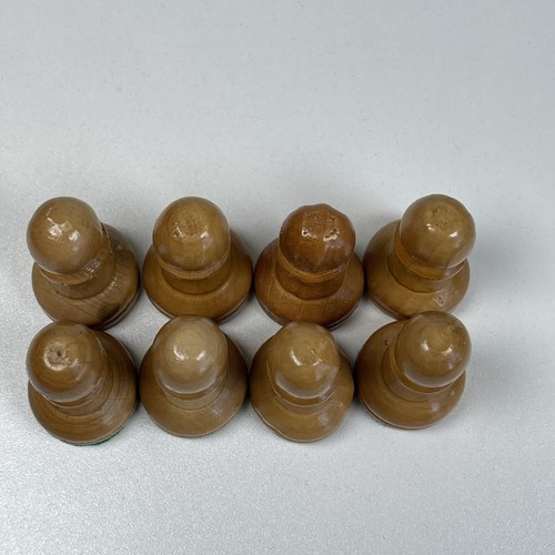 Vintage Wooden Chess Set 3.75” King – Staunton Style – Wood Box – Read - Picture 15 of 23