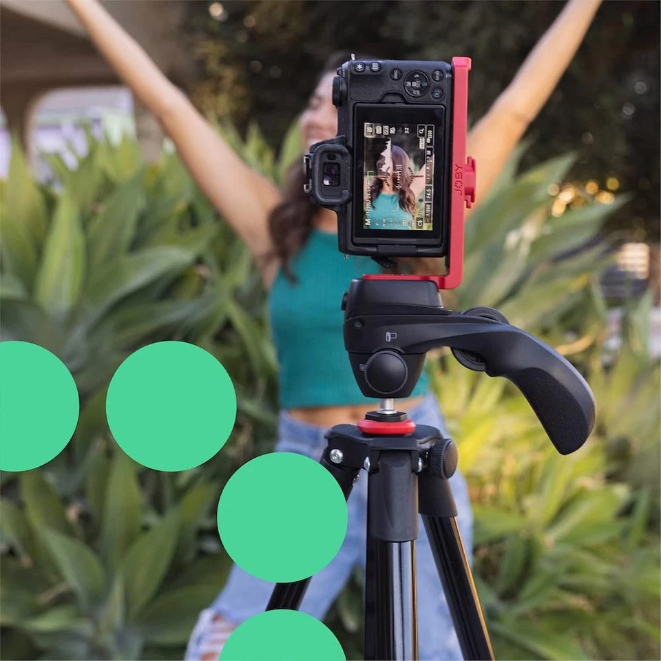 Compact Action Tripod, Camera Tripod with Ball Head, Universal ¼-20” Quick Re... - Image 4 of 4