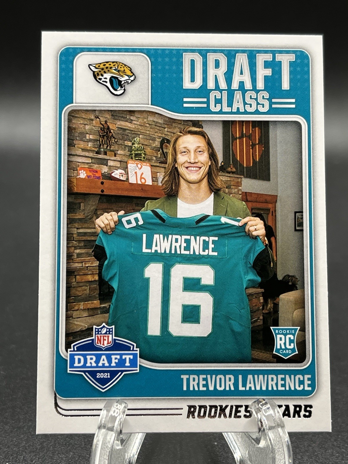 2021 Trevor Lawrence Panini Rookies And Stars Draft Class Rookie Card Jaguars B