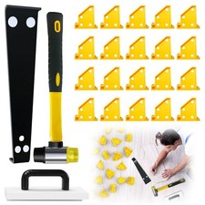 Wood Flooring Fitting Installation Kit Wood Laminate Floor Home Tool W/20 Spacer