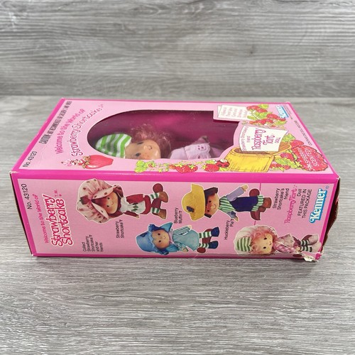 Vintage (1980) Fragola Shortcake Lampone Tart Doll Sigillato 43120 - Foto 3 di 9
