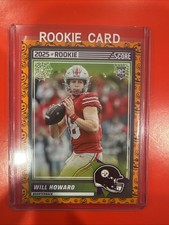 2025 Score - Rookies Will Howard #3 Pumpkin (RC)