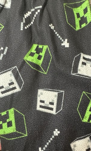 Minecraft Lounge Sleep Pants Pajama Pants Boy’s 10/12H - Picture 2 of 4