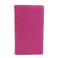 Auth HERMES Agenda/Note Cover Purple Leather - e59260a