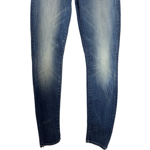 Mother NWOT The Looker In Double Trouble Wash Skinny Light Fading Denim Size 25 - Picture 6 of 17