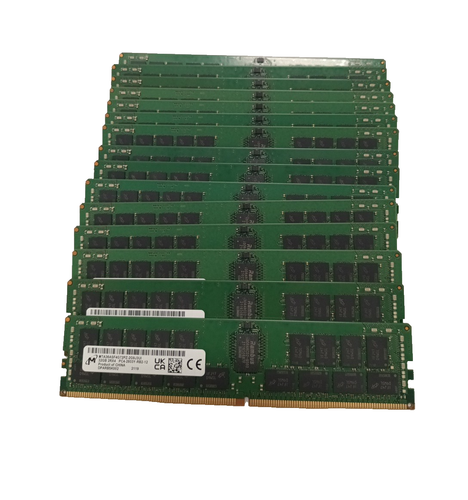 Micron 512gb kit (16 x 32GB) 2Rx4 PC4-2933Y DDR4 ECC Reg Server Ram - 第 1/3 張圖片