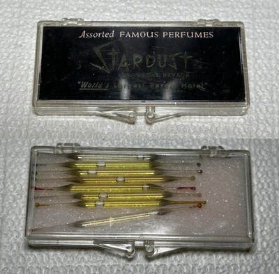 8 Vintage PursPak NIPS Selected Famous Name Perfumes STARDUST RESORT HOTEL