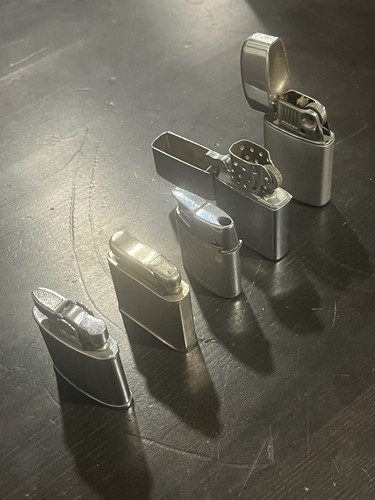 Lot Of 5 Lighters - Ronson, ATC, Supreme, Calibiri Kreisler - Picture 2 of 10
