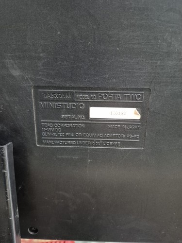 tascam porta two mini studio 4 track Cassette - Picture 9 of 11
