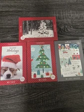 Hallmark/Image Arts Christmas Cards 4 boxes 16 Cards & Envelopes