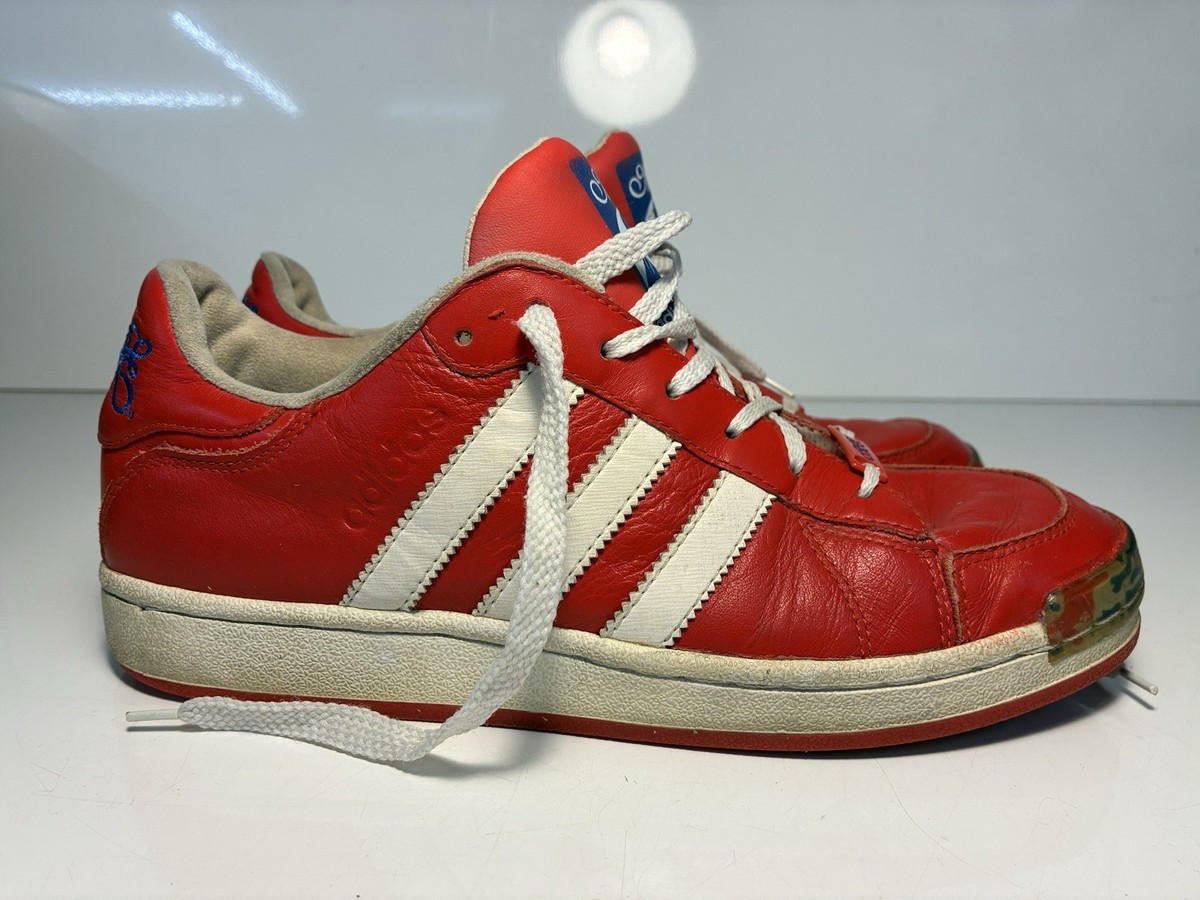 Rare Vintage 2004 Adidas Missy Elliott Rhythm Red Shoes womens US