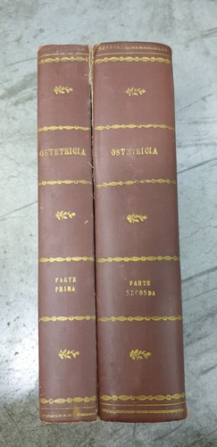 TRATTATO DI OSTETRICIA - VALLARDI PARTE  1 e 2 RARISSIMO e riccamente illustrato - Foto 1 di 11