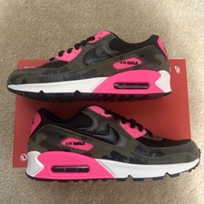Nike Air Max 90 Camo Pack Sequoia Hyper Pink Sneakers IF1721-300 Men's Size 8