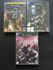 Resident Evil LOT Nintendo GameCube Resident Evil 4, 1, Zero 0 Complete CIB