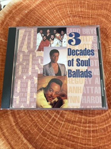 3 Decades Of Soul Ballads CD In Mint Cond.. + Fast Shipping. - Picture 1 of 5