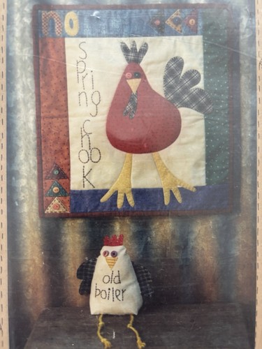 The Chook Shed - Old Boiler - Patchwork Wall Hanger Sew Pattern Vintage Craft - Picture 2 of 7
