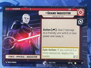 Star Wars Unlimited - Grand Inquisitor Hyperspace 277