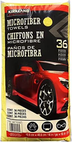 Kirkland Microfaser Ultra Plüsch Eurow Soft Mikrofaser 40 cm Stoff Handtücher Set Pack - Bild 7 von 27