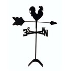 The Lazy Scroll Rooster Chicken Roof Mount Weathervane